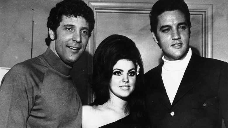 Priscilla Presley Elvis Tom Jones