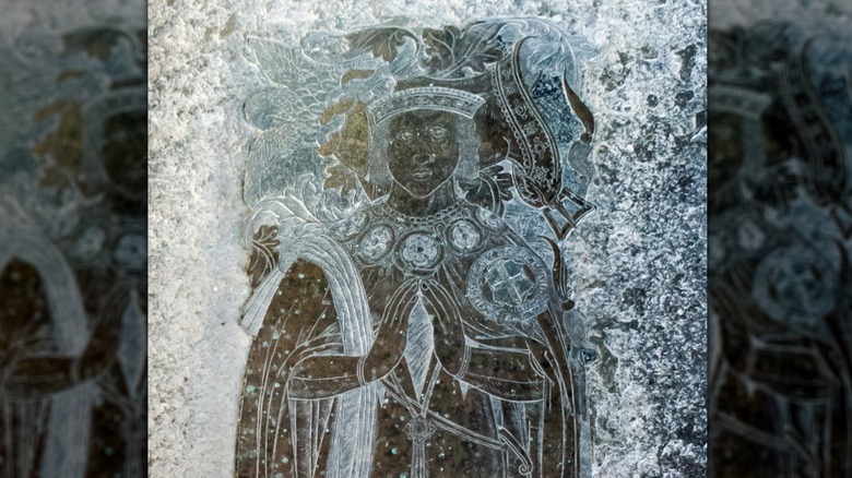 Brass engraving of Thomas Boleyn