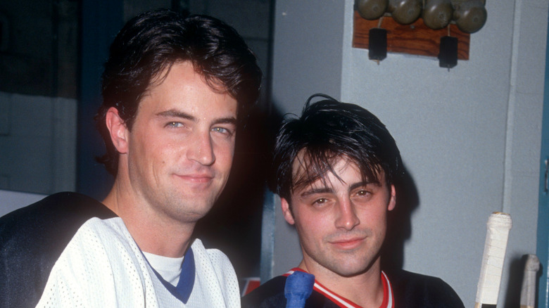 Matthew Perry and Matt LeBlanc