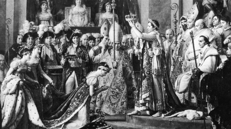 Napoleon crowns Josephine empress