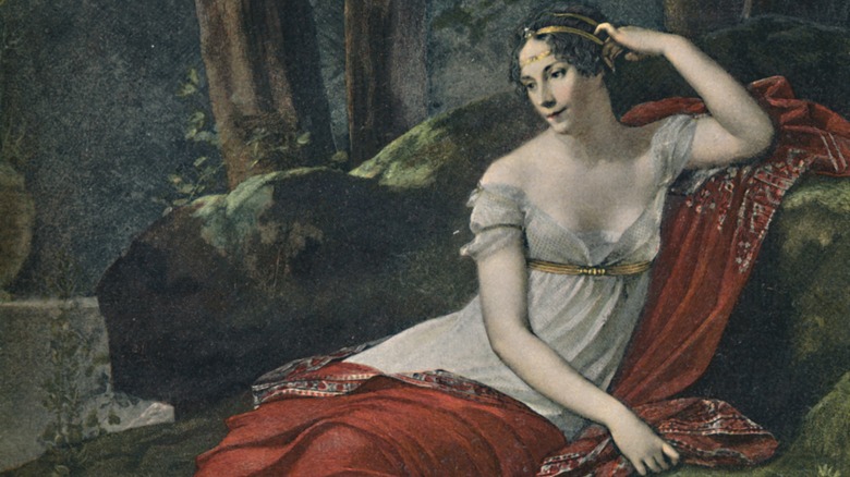 Seductive painting of Josephine 