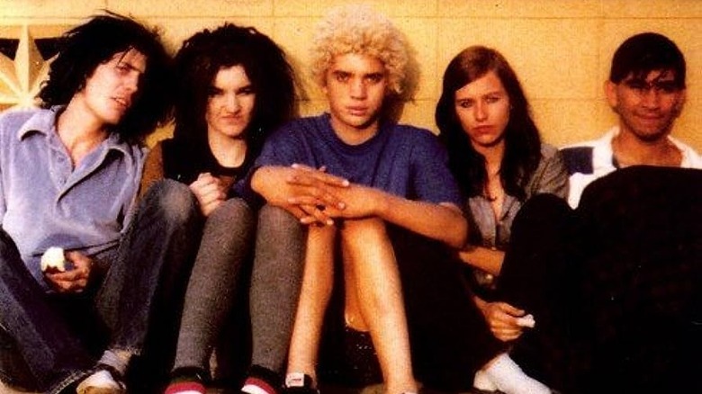 Pat Smear (far right) and Twisted Roots