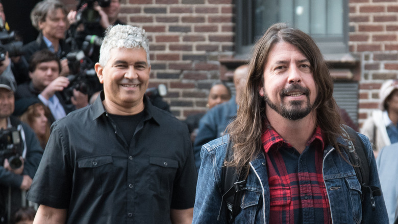 Pat Smear with Dave Grohl