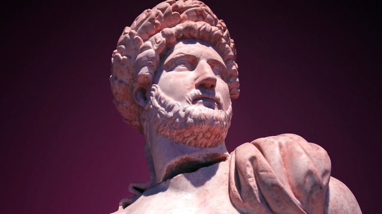 statue of Emperor Hadrian