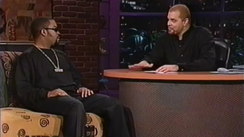 Sinbad interviewing Ice Cube