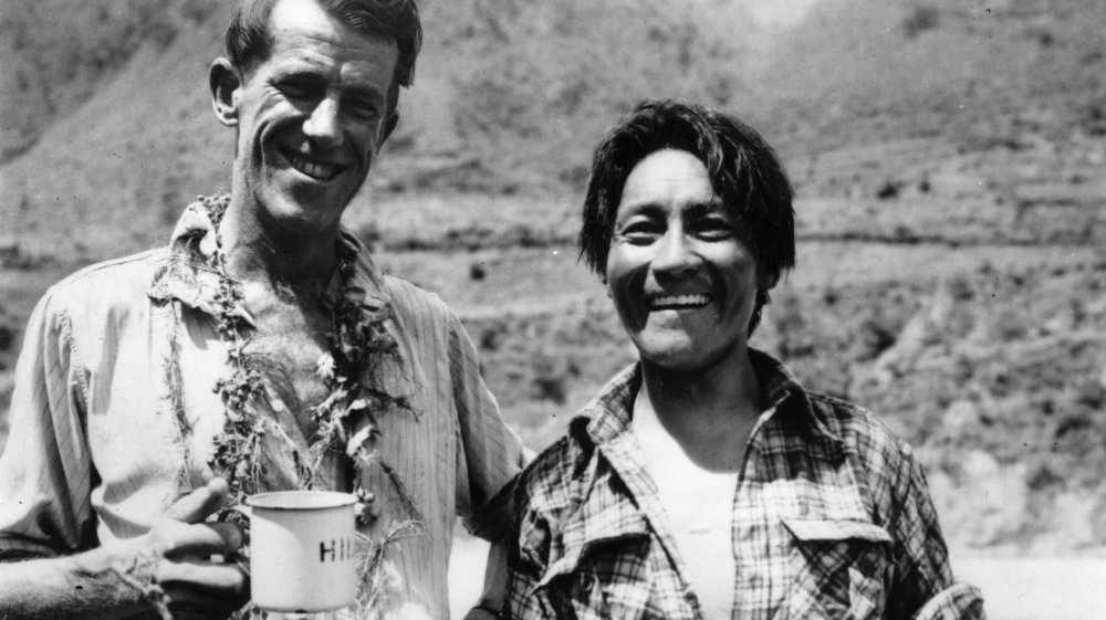 Edmund Hillary and Tenzing Norgay