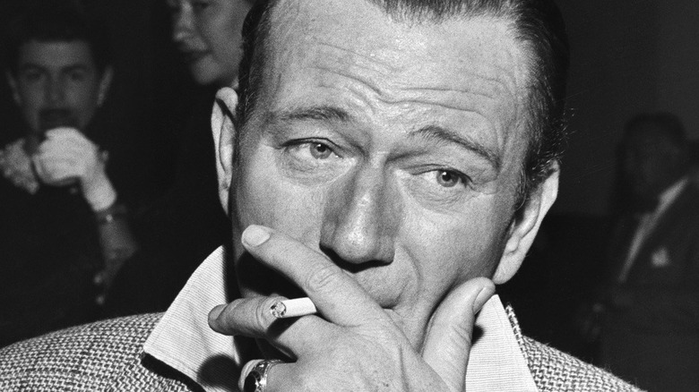 The late John Wayne