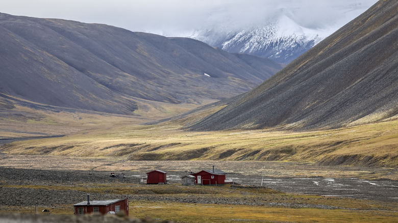 The landscape of Svalbard