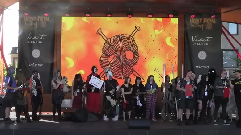 Heavy Metal Knitting competitors 