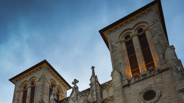 San Fernando Cathedral at sunset