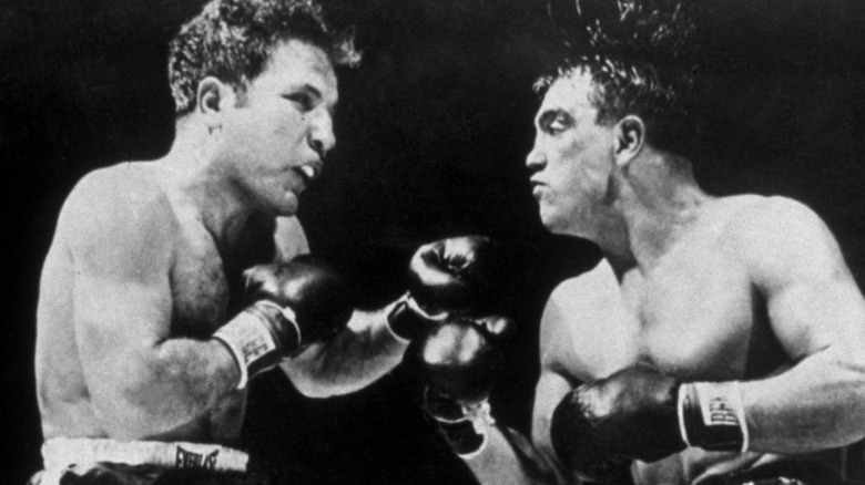 Jake LaMotta and Robert Villemain