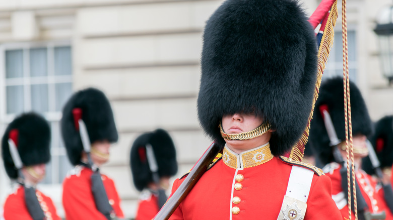 A group of royal guards