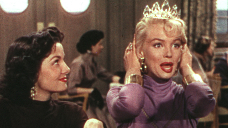 Russell and Monroe, 'Gentlemen Prefer Blondes'