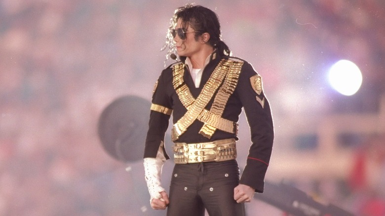 Michael Jackson on stage