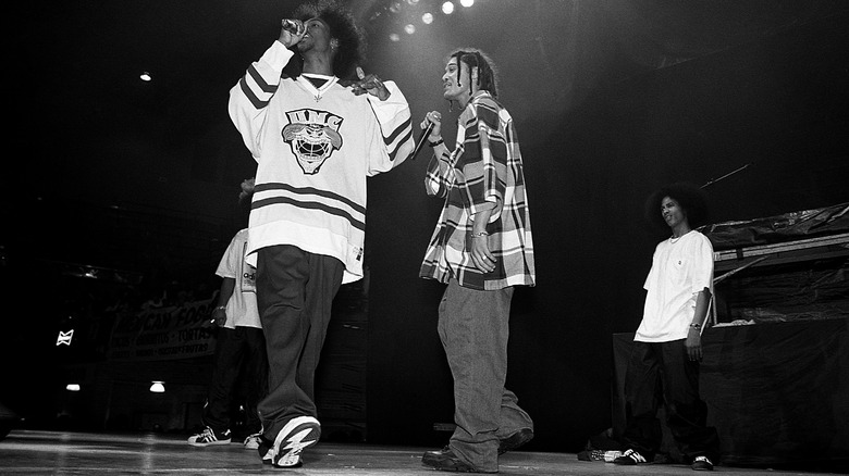 Bone Thugs-N-Harmony performing