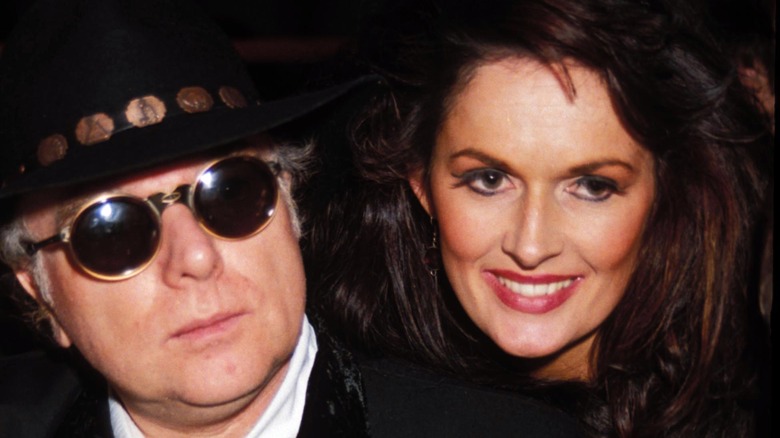 Van Morrison and Michelle Rocca listening