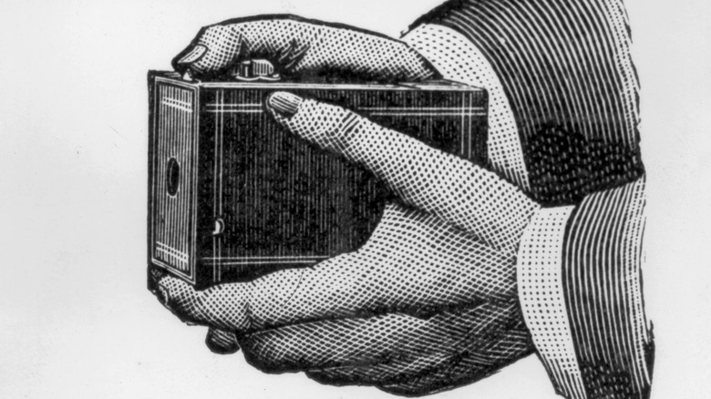 Camera drawing in 1901