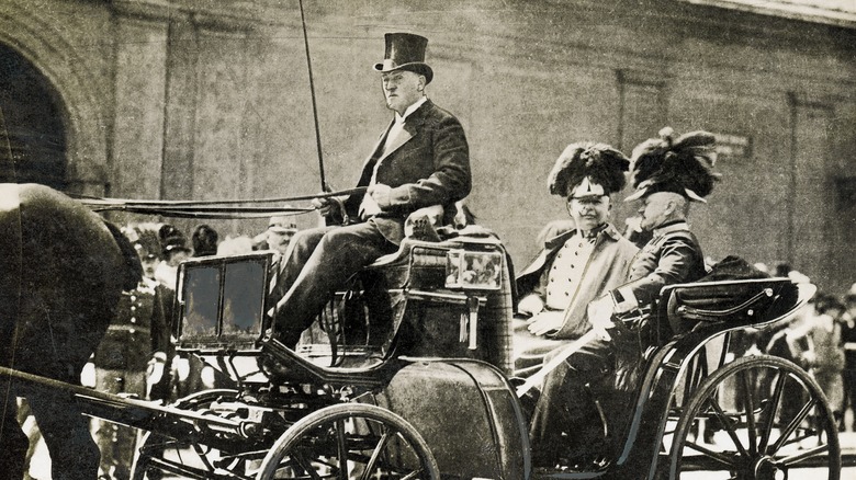 Alfred Redl in Carriage