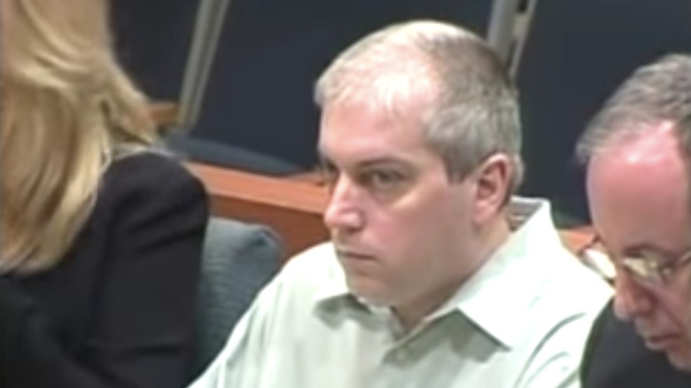 Michael King lawyers in courtroom