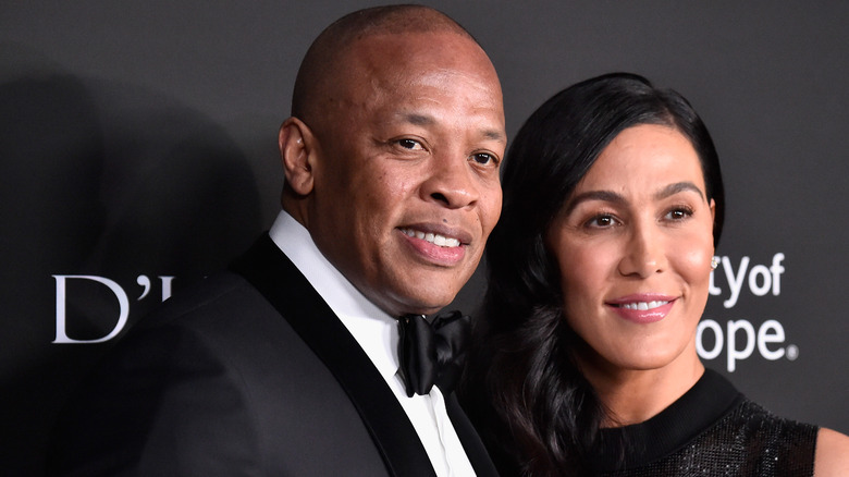 Dr. Dre and Nicole Young in 2018 