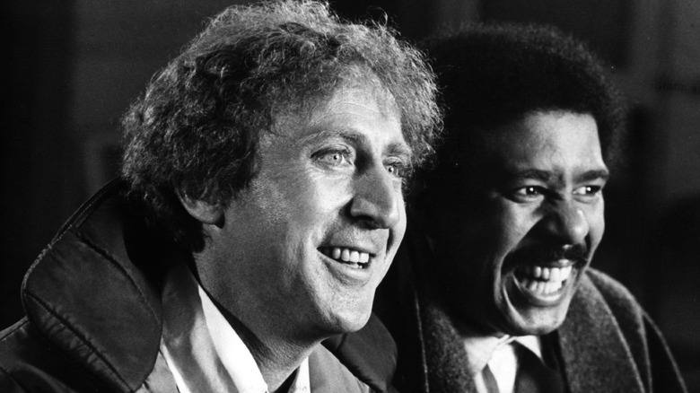 Gene Wilder and Richard Pryor smiling 