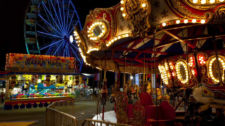 Carnival at night