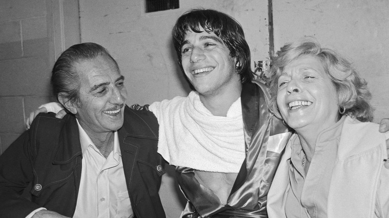 Young Tony Danza with parents