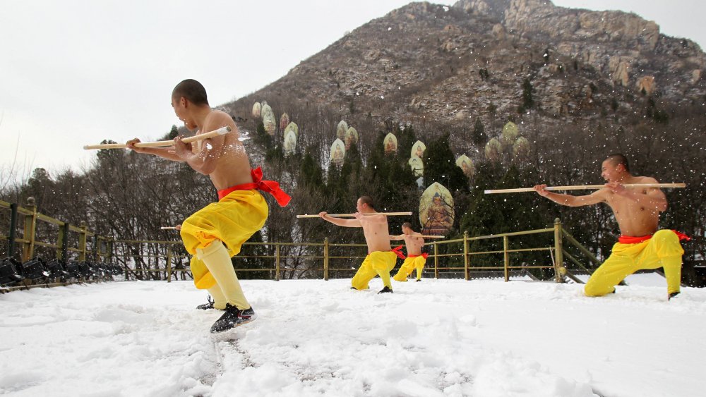 shaolin monk training