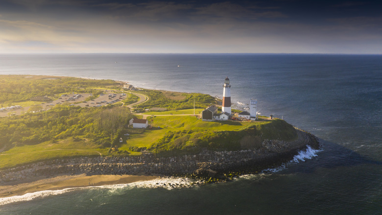 Montauk point Long Island coast