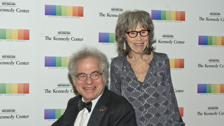 Itzhak and Toby Perlman smiling