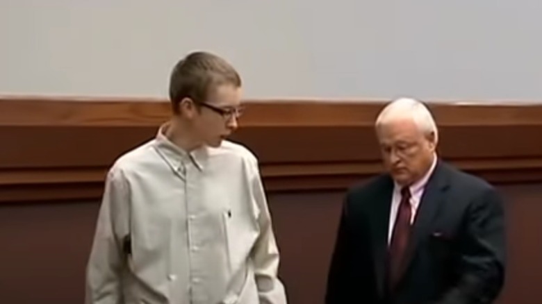 Jake Evans in court