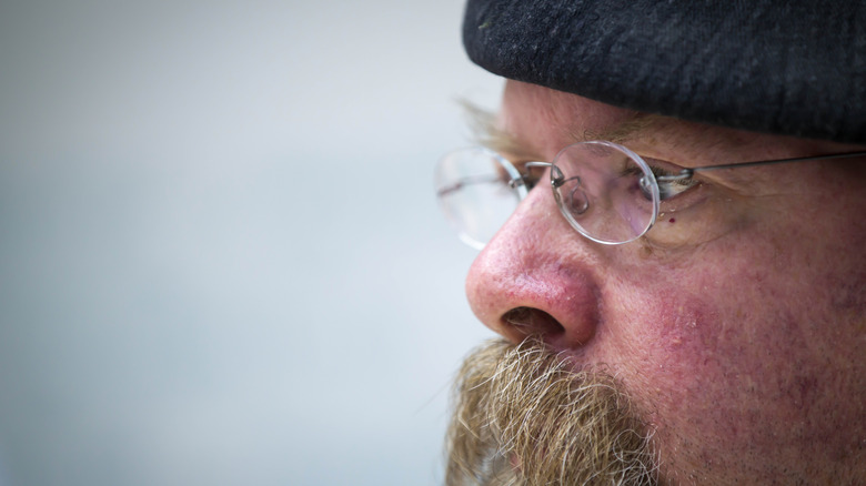 jamie hyneman staring to side