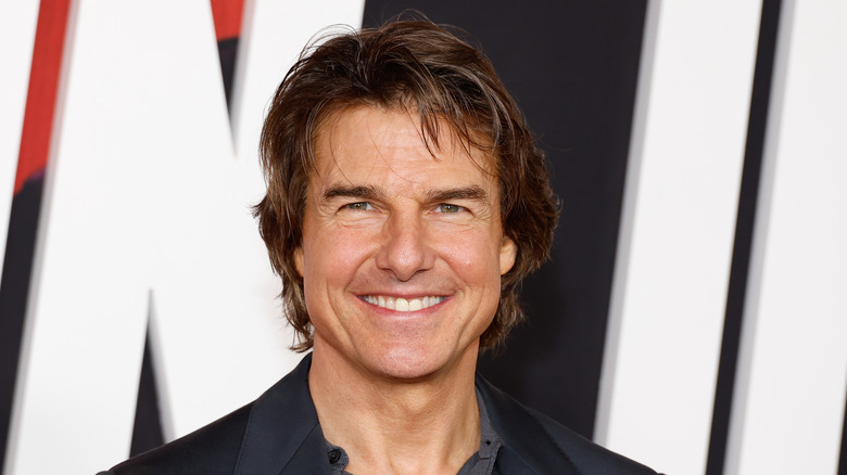 Tom Cruise smiling