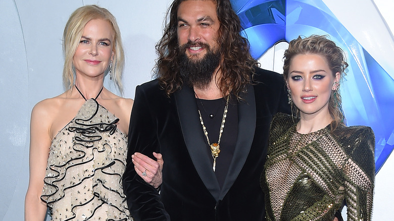 jason momoa nicole kidman amber heard premiere of aquaman