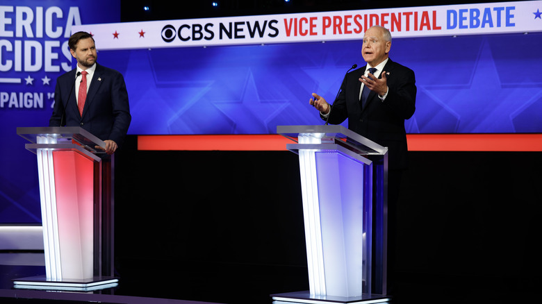 JD Vance Tim Walz VP debate