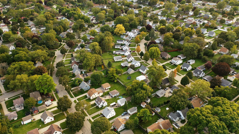 A small town suburb