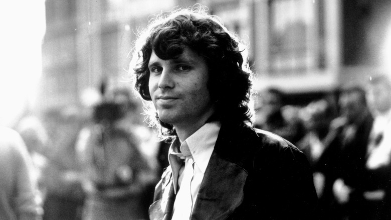 Jim Morrison smiling