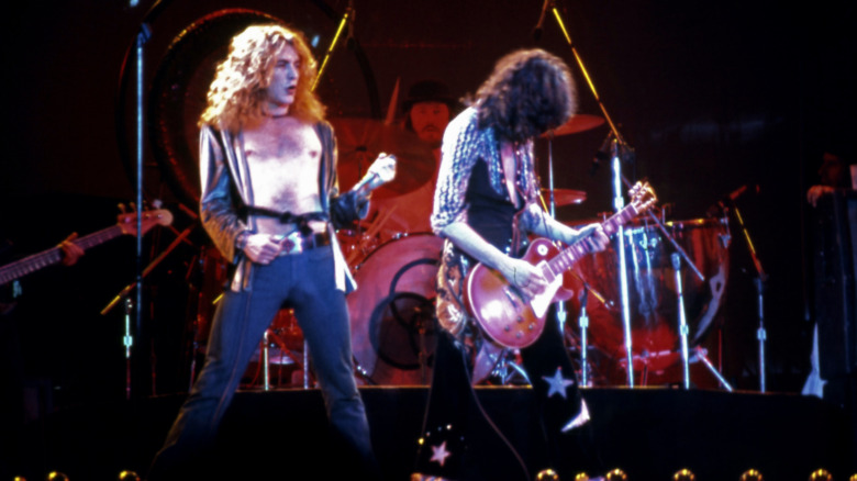 Robert Plant and Jimmy Page