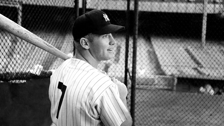 Mickey Mantle in 1958