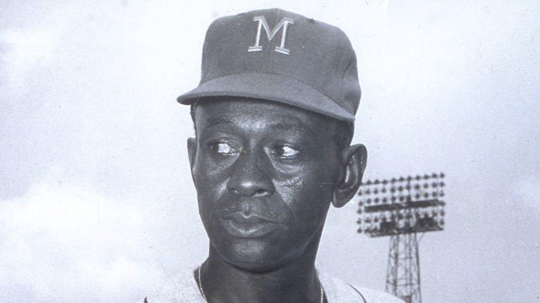 Satchel Paige on the field