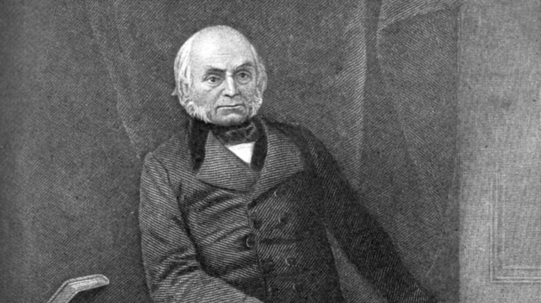 Former president John Quincy Adams