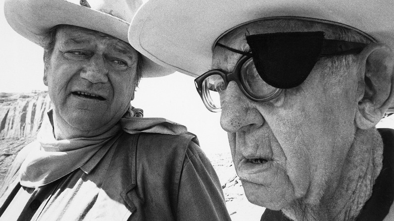 John Wayne and John Ford 