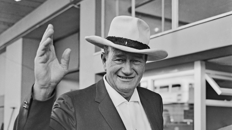 john wayne in his cowboy hat