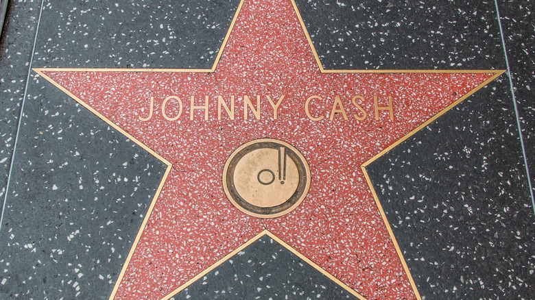 Johnny Cash Hollywood Walk of Fame 