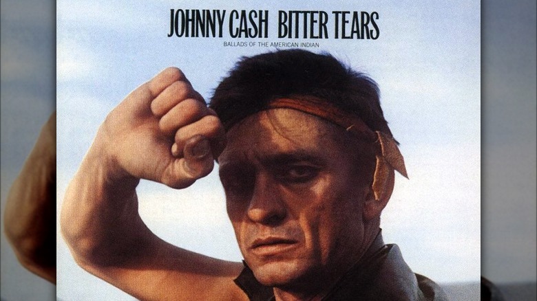 Johnny Cash's album "Bitter Tears"