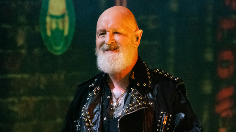 Rob Halford Judas Priest smiling