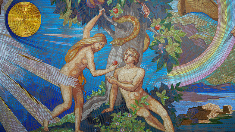 Garden of Eden mosaic