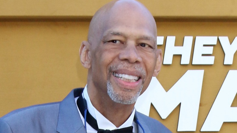 Kareem Abdul-Jabbar smiling