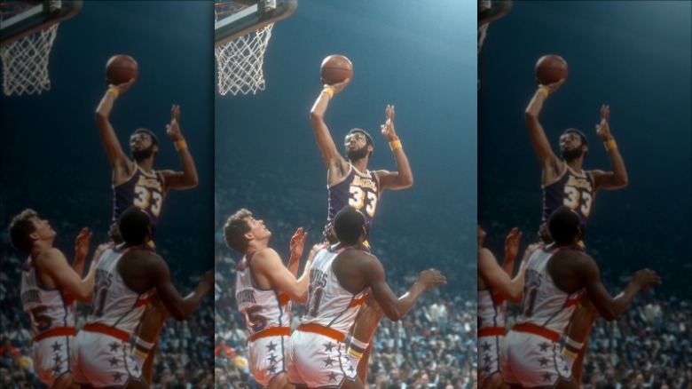 Abdul-Jabbar takes shot