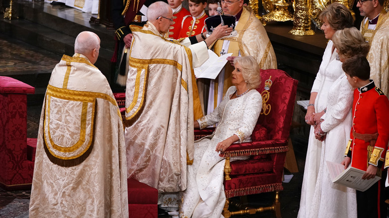 Queen Camilla crowned